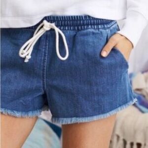 NWOT Aerie Dark Blue Jean Shorts